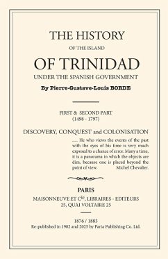 Cover The History of Trinidad under the Spanish Government