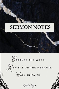 Sermon Notes - Logan, Atosha Sermon Notes - Logan, Atosha