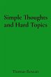 Simple Thoughts and Hard Topics - Bild 1