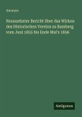 Neunzehnter Bericht über das Wirken des Historischen Vereins zu Bamberg vom Juni 1855 bis Ende Mai's 1856