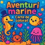 Aventuri marine - Carte de colorat pentru copii