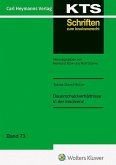 Dauerschuldverhältnisse in der Insolvenz (KTS 73) Dauerschuldverhältnisse in der Insolvenz (KTS 73)