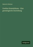 Goethes Stammbäume - Eine genealogische Darstellung