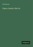 Papers, Session 1882-83