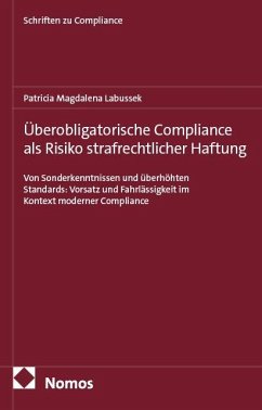 Cover Überobligatorische Compliance als Risiko strafrechtlicher Haftung