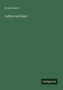 Cover Luther und Kant