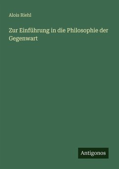 Cover Zur Einführung in die Philosophie der Gegenwart