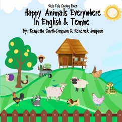 Cover Happy Animals Everywhere in English & Temne