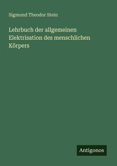 Cover Lehrbuch der allgemeinen Elektrisation des menschlichen Körpers