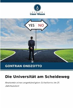 Cover Die Universität am Scheideweg
