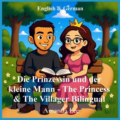 Cover Die Prinzessin und der kleine Mann - The Princess & The Villager Bilingual