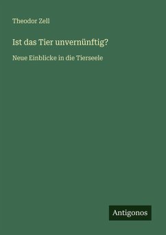 Ist das Tier unvernünftig? Cover Ist das Tier unvernünftig?
