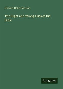 Cover The Right and Wrong Uses of the Bible