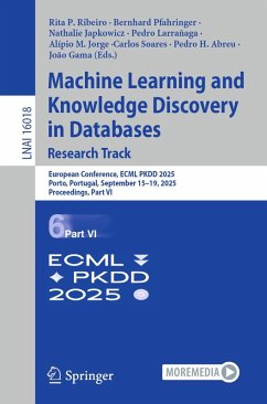 Machine Learning and Knowledge Discovery in Databases. Research Track (eBook, PDF)