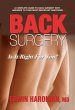 Back Surgery (eBook, ePUB) - Bild 1