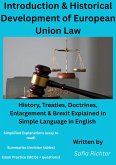 Introduction & Historical Development of European Union Law (eBook, ePUB)