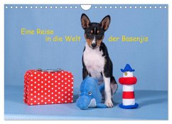 Cover Eine Reise in die Welt der Basenjis (Wandkalender 2026 DIN A4 quer), CALVENDO Monatskalender