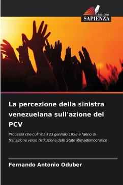 La percezione della sinistra venezuelana sull'azione del PCV Cover La percezione della sinistra venezuelana sull'azione del PCV