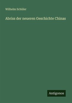 Cover Abriss der neueren Geschichte Chinas