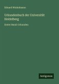 Urkundenbuch der Universität Heidelberg