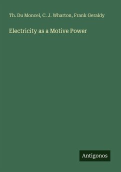 Cover Electricity as a Motive Power