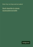 Nach Amerika in einem Auswandererschiffe