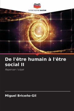 Cover De l'être humain à l'être social II