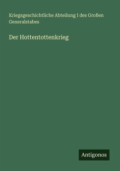 Cover Der Hottentottenkrieg