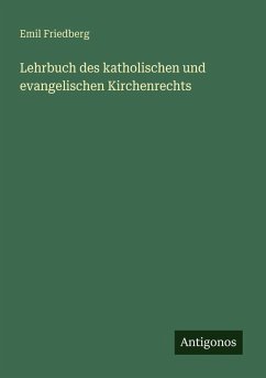 Cover Lehrbuch des katholischen und evangelischen Kirchenrechts