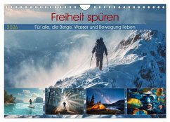 Freiheit spüren (Wandkalender 2026 DIN A4 quer), CALVENDO Monatskalender Freiheit spüren (Wandkalender 2026 DIN A4 quer), CALVENDO Monatskalender