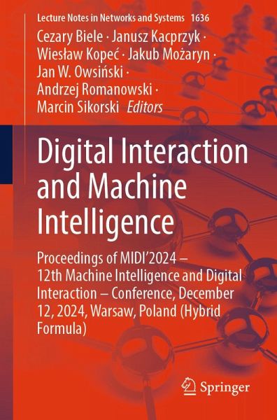 Digital Interaction and Machine Intelligence (eBook, PDF) Digital Interaction and Machine Intelligence (eBook, PDF)