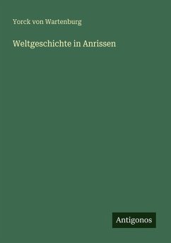 Cover Weltgeschichte in Anrissen