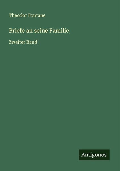 Briefe an seine Familie