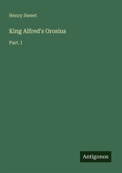 Cover King Alfred's Orosius