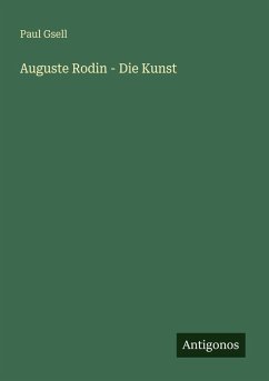 Cover Auguste Rodin - Die Kunst