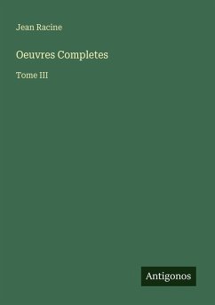 Oeuvres Completes - Racine, Jean