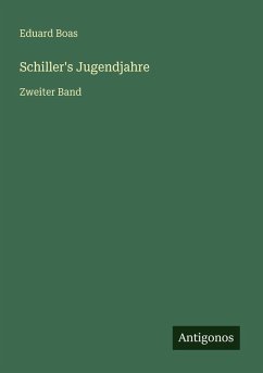 Cover Schiller's Jugendjahre