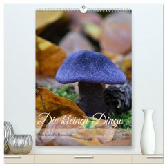 Die kleinen Dinge - märchenhafte Pilzwelten (hochwertiger Premium Wandkalender 2026 DIN A2 hoch), Kunstdruck in Hochglanz