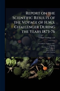 Cover Report on the Scientific Results of the Voyage of H.M.S. Challenger During the Years 1873-76