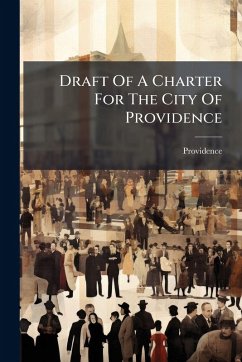 Cover Draft Of A Charter For The City Of Providence