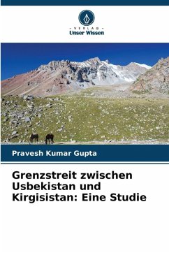 Cover Grenzstreit zwischen Usbekistan und Kirgisistan: Eine Studie