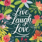 Live, Laugh, Love 2026 Wall Calendar