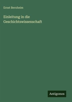 Cover Einleitung in die Geschichtswissenschaft