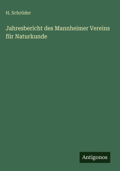 Cover Jahresbericht des Mannheimer Vereins für Naturkunde