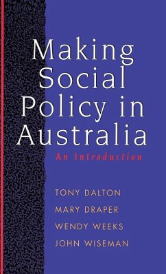 Cover Making Social Policy in Australia