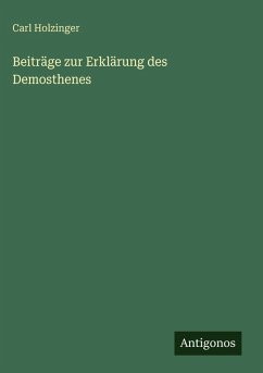 Cover Beiträge zur Erklärung des Demosthenes