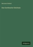 Das Goethesche Gleichnis