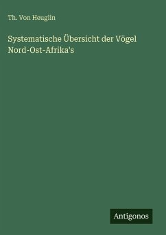 Cover Systematische Übersicht der Vögel Nord-Ost-Afrika's