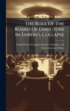 Cover The Role Of The Board Of Directors In Enron's Collapse