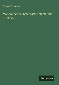 Cover Mandolinchen, Leierkastenmann und Kuckuck